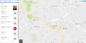 Google Maps Suche; Pizzabringdienst Osnabrück